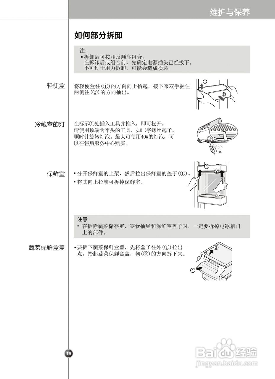 LG GR-C2073TTJ电冰箱使用说明书:[2]
