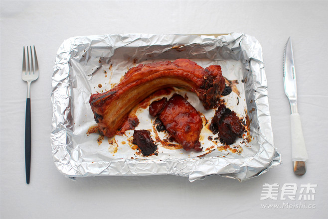 自制腌肉酱烤排骨