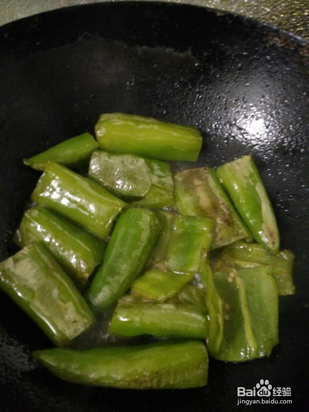 油爆酸甜青椒