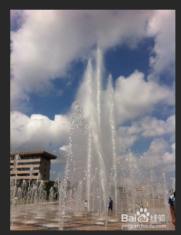 蓝天照片美化--ps最简单调色步骤