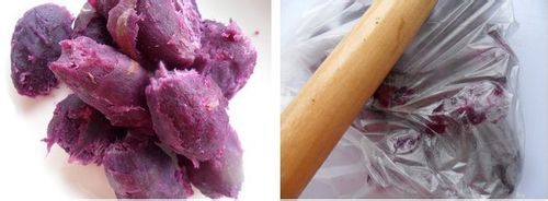 炼乳紫薯泥怎么做