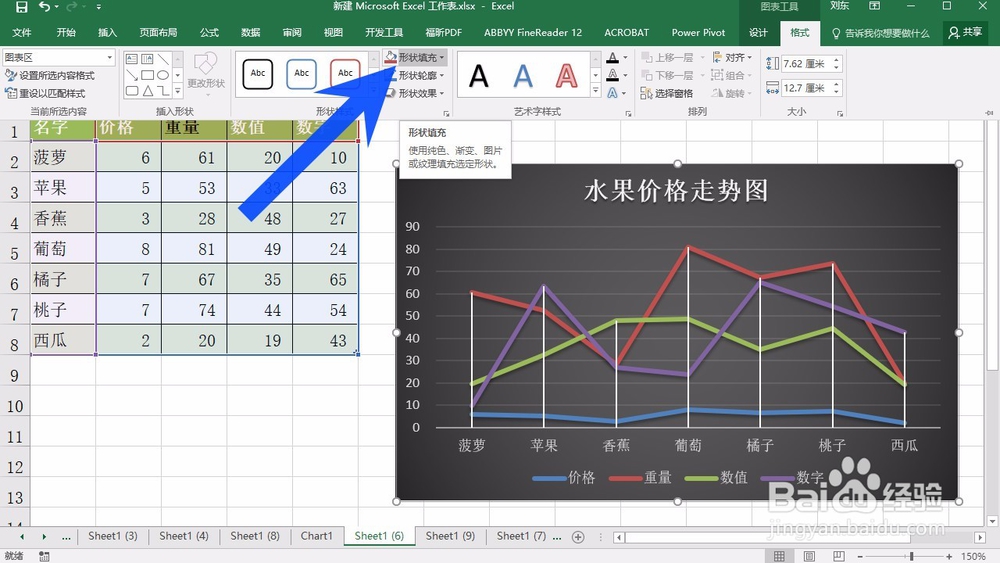 怎样在Microsoft Excel 2016 设置所选内容格式
