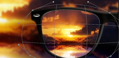 photoshop设计眼镜效果的操作讲解