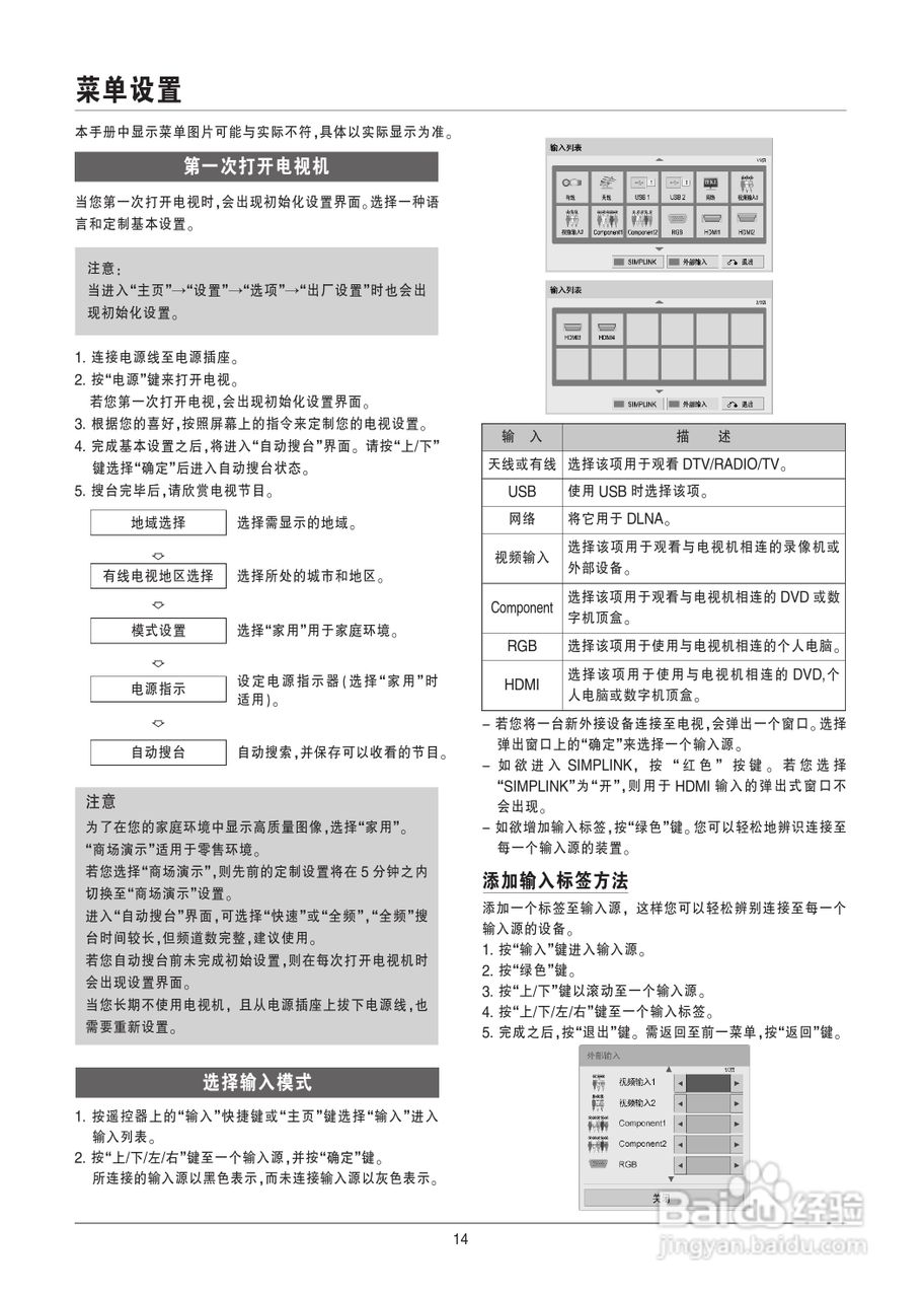 LG 55LV5700-CA液晶彩电使用说明书:[2]