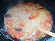 番茄香菇牛肉面的做法
