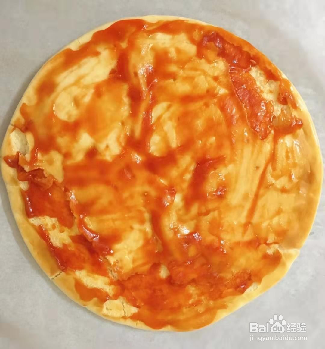 快手早餐--香肠披萨