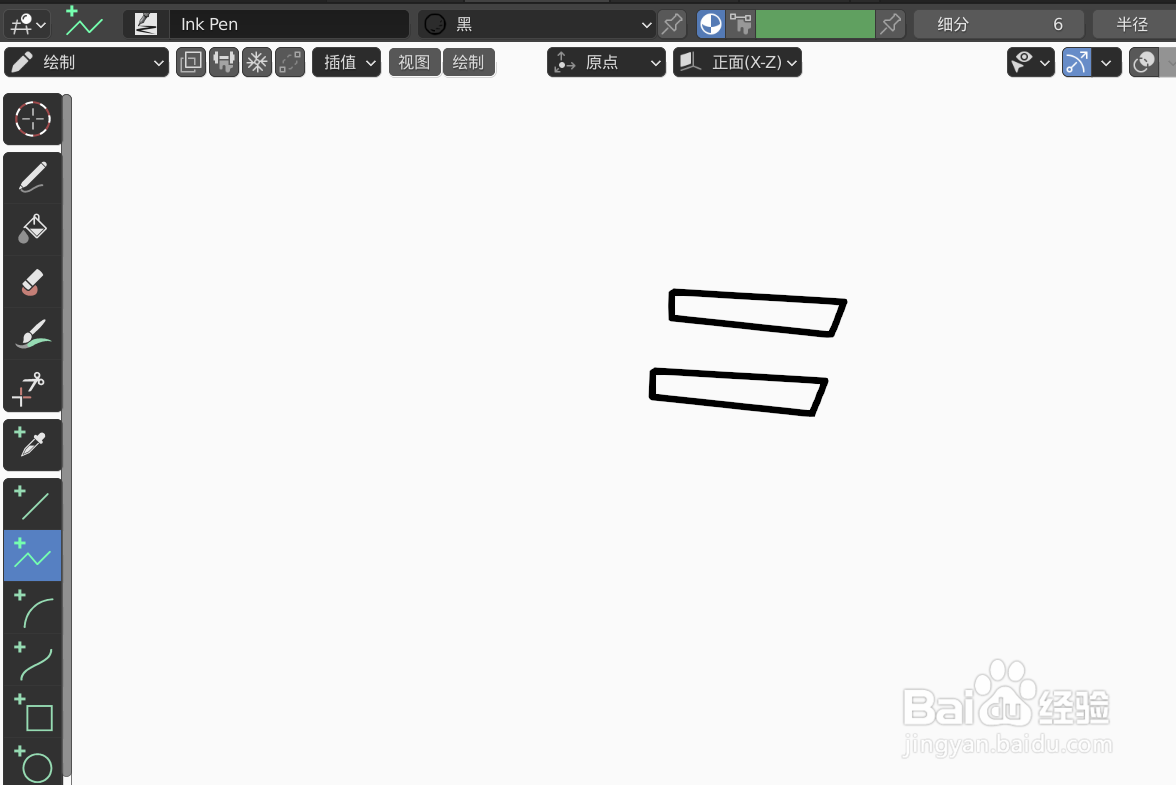 如何使用blender2.9快速设计二胡2D简图模型