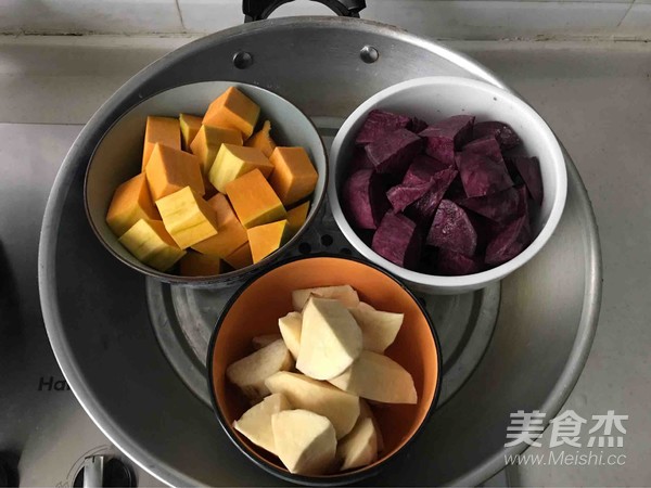 红豆芋圆的做法