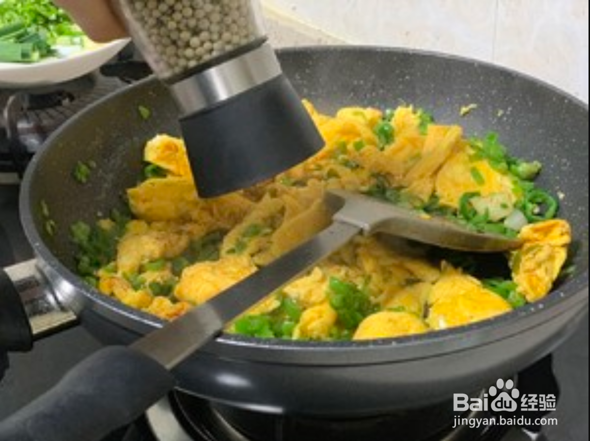 富硒姐姐鸡蛋羹教你做：尖椒炒鸡蛋