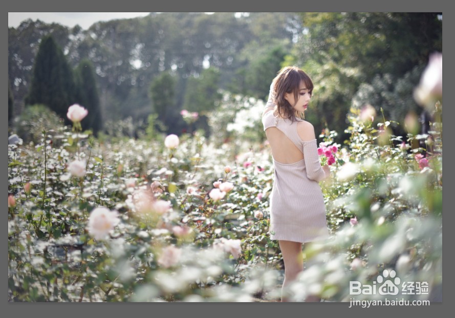 PS如何快速调出青橙色调的照片。