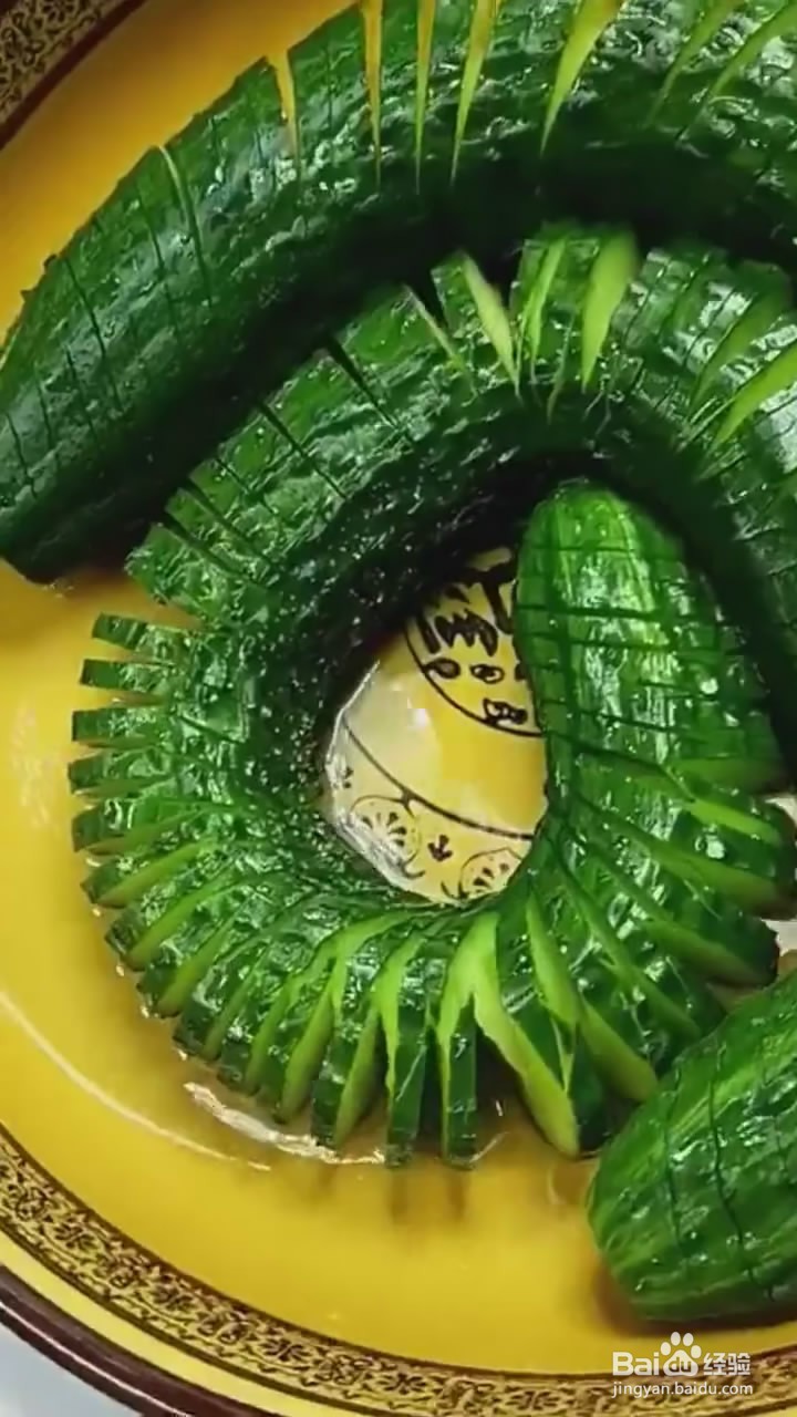 如何制作蓑衣黄瓜