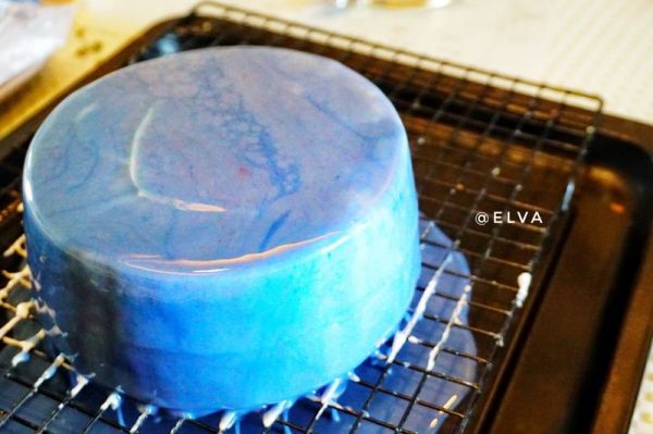 星空淋面蛋糕（戚风胚）