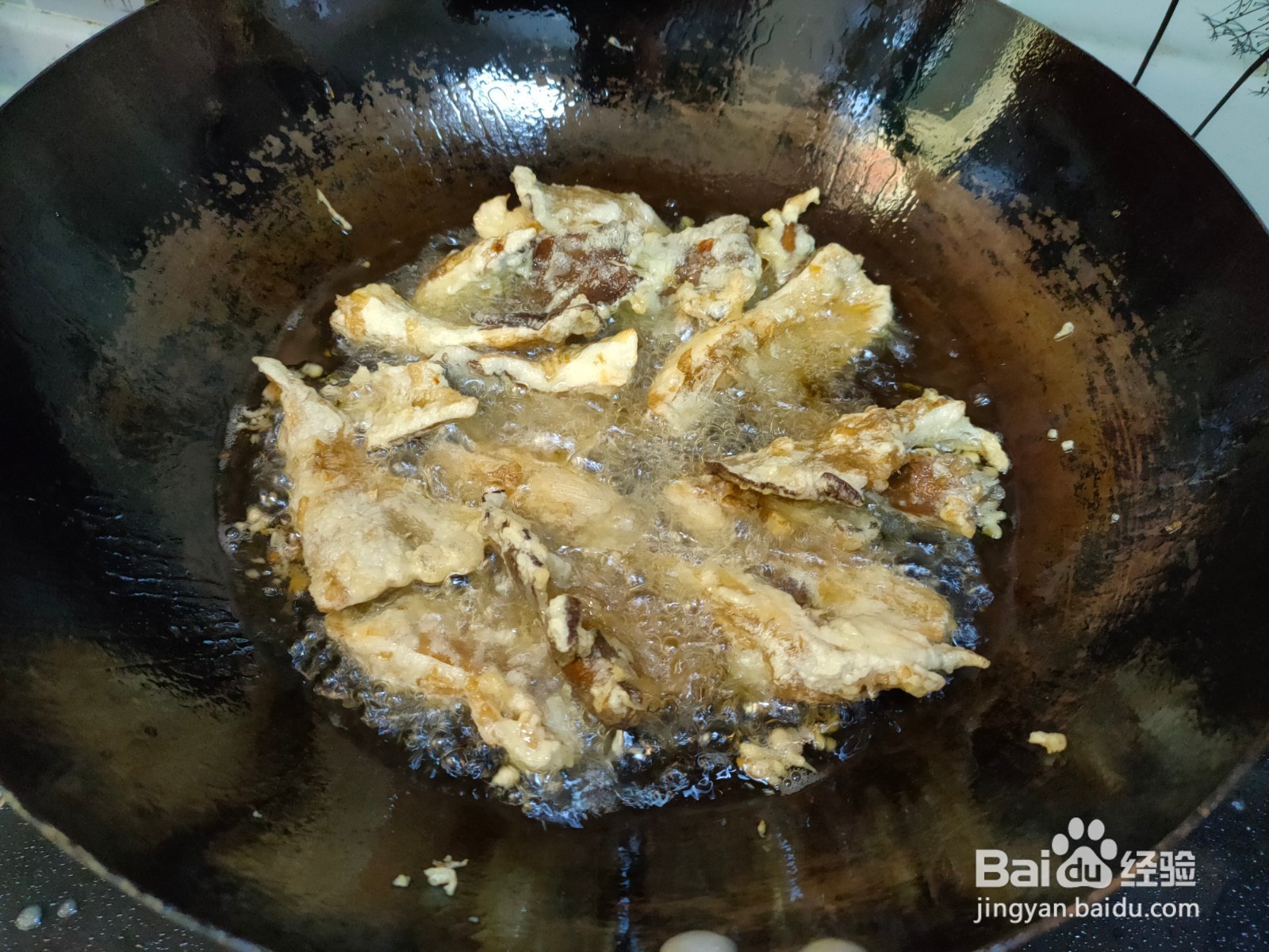 干炸蘑菇的做法