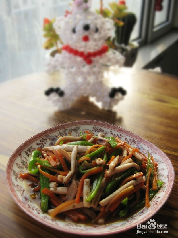 小炒鱿鱼丝怎么做