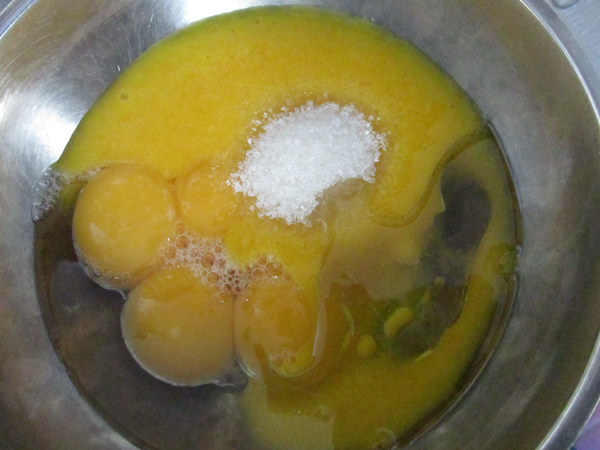 金桔小蛋糕的做法