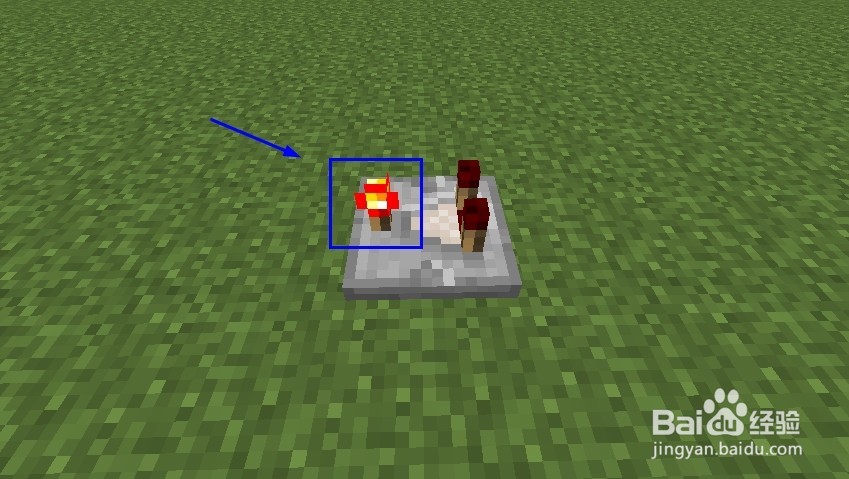 我的世界如何制作红石脉冲装置?