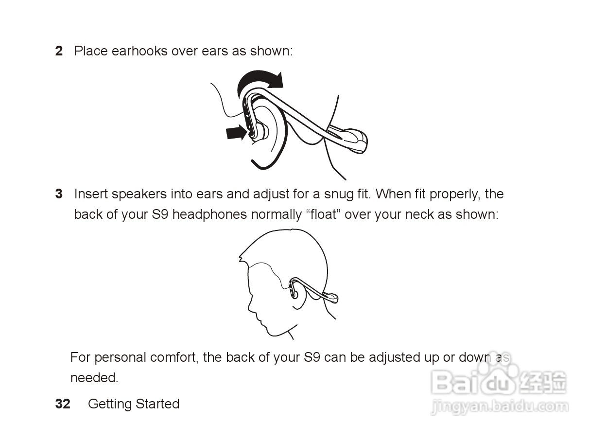 摩托罗拉S9蓝牙立体声耳机使用说明书:[4]