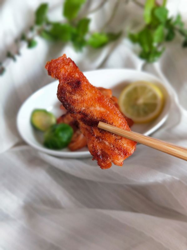 柠香黑椒三文鱼