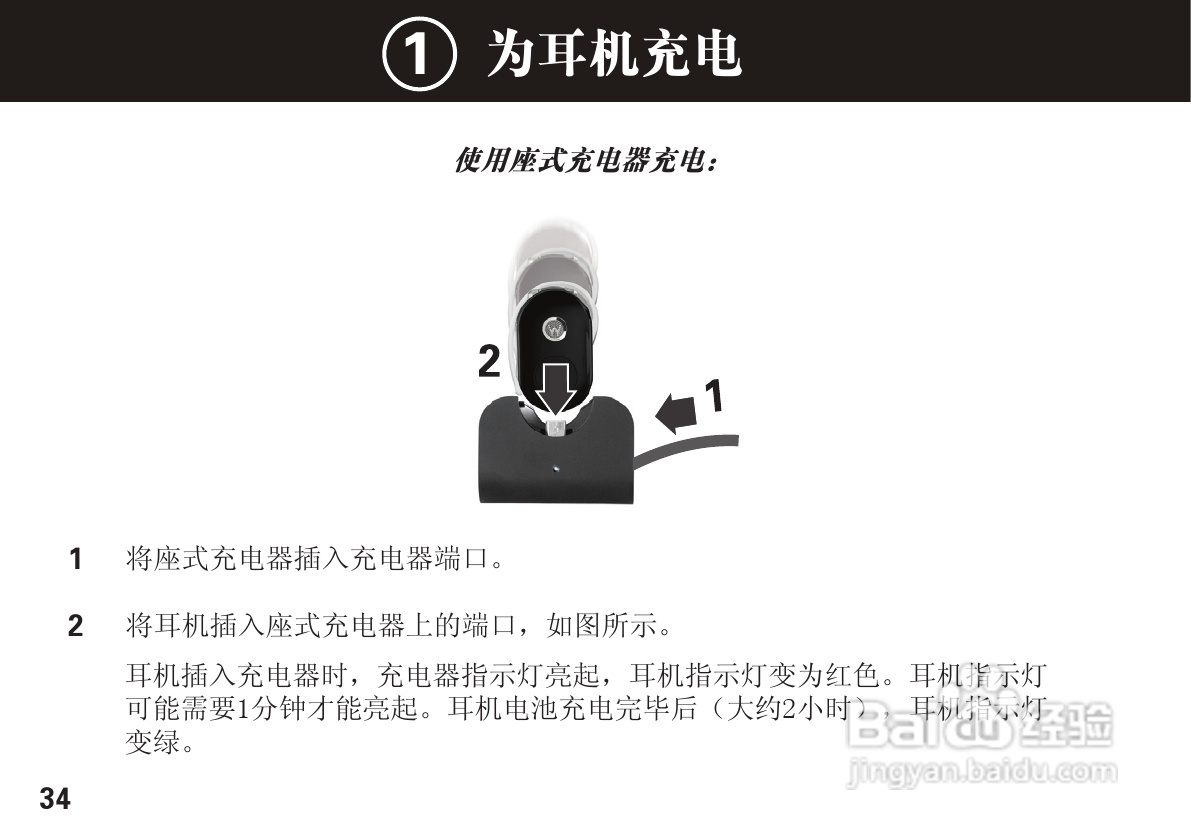 摩托罗拉H15蓝牙耳机使用说明书:[4]