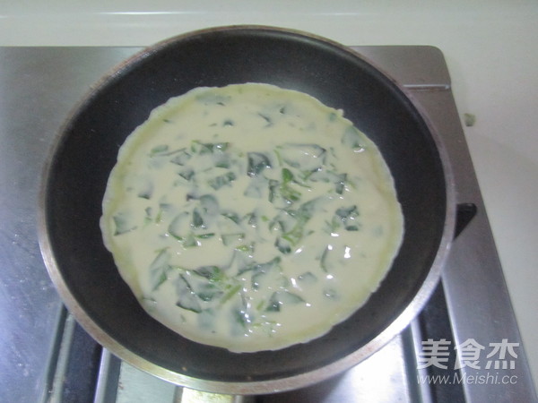 荆芥面托的做法