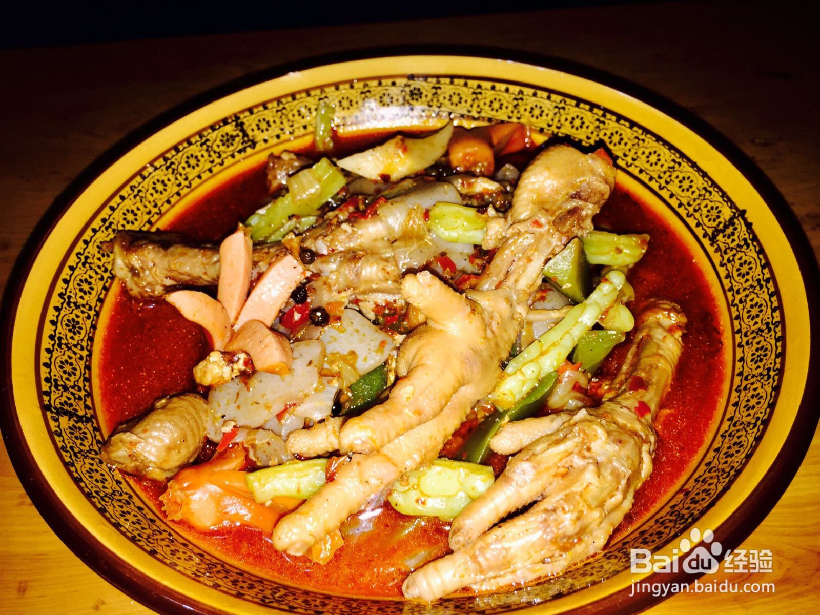 川味耙脚脚的做法