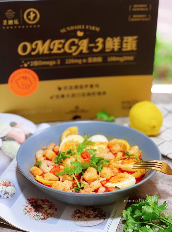 泰式酸辣捞汁虾仁巴沙鱼