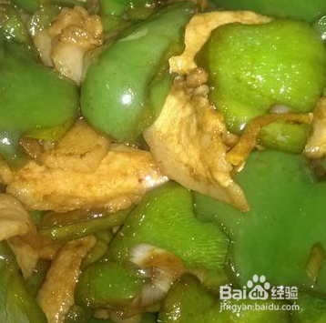 青椒炒肉片的做法