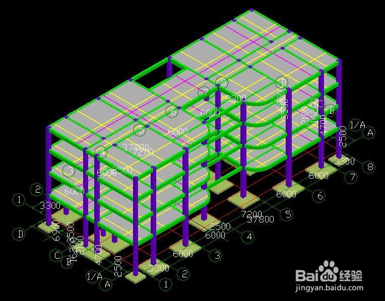翻样案例实战教程：[1]框架结构篇