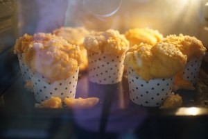 乳酪夹心南瓜爆头玛芬的做法