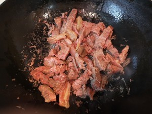 辣炒爆滷牛肉