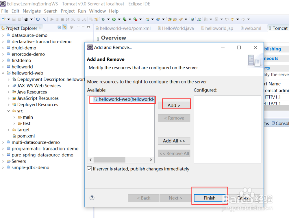 Eclipse中如何配置Tomcat服务器