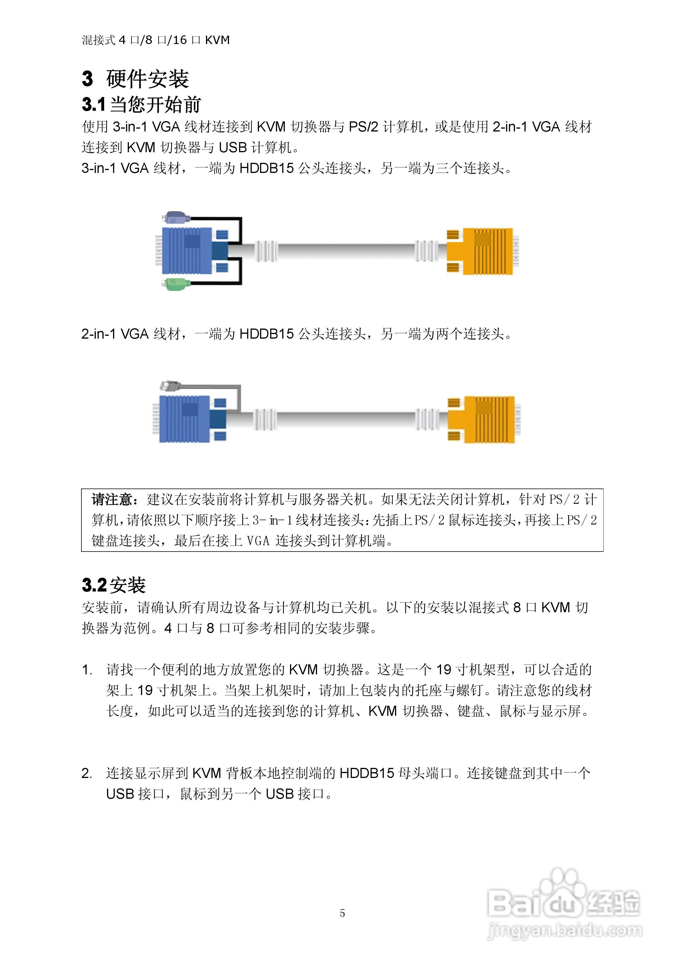 Lenovo AB1508/1516 KVM切换器用户手册:[1]