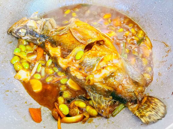 名厨汁毛豆桂鱼
