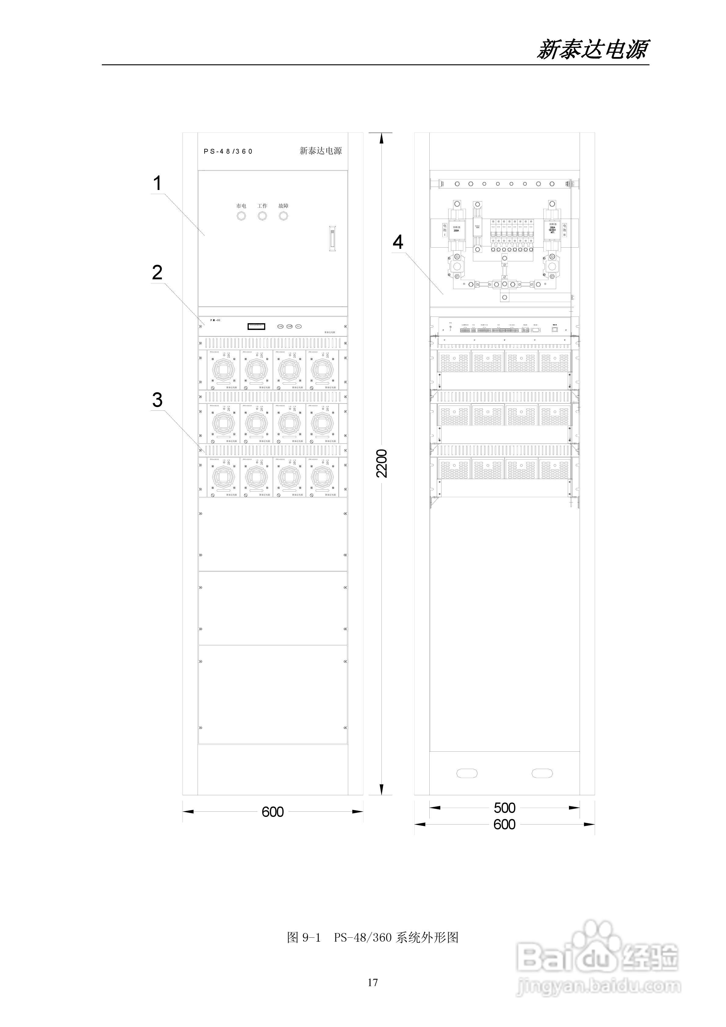 世纪新泰达PS-48/360型智能高频开关电源系统使用说明:[2]