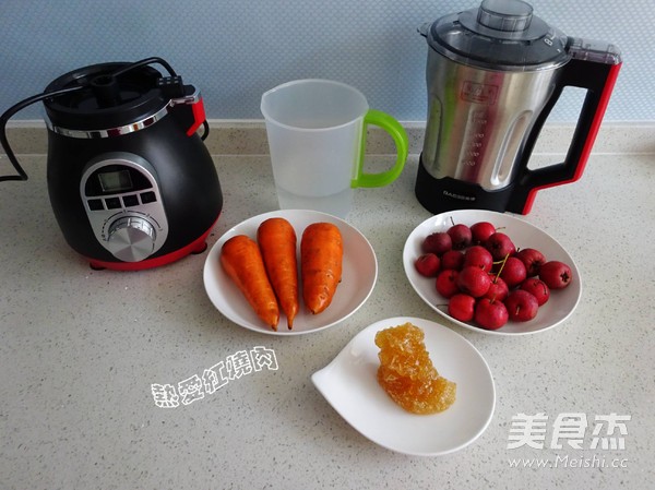 零添加自制山楂果茶