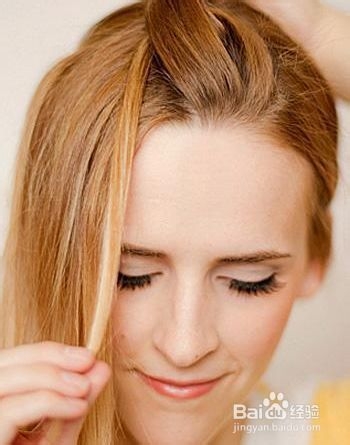 DIY好看的长发盘法