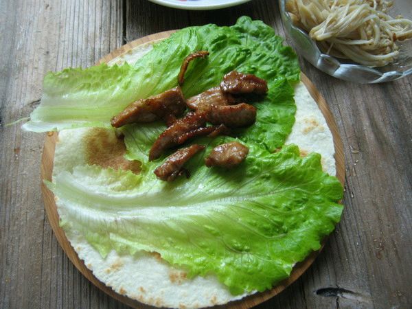 西班牙猪肉卷饼