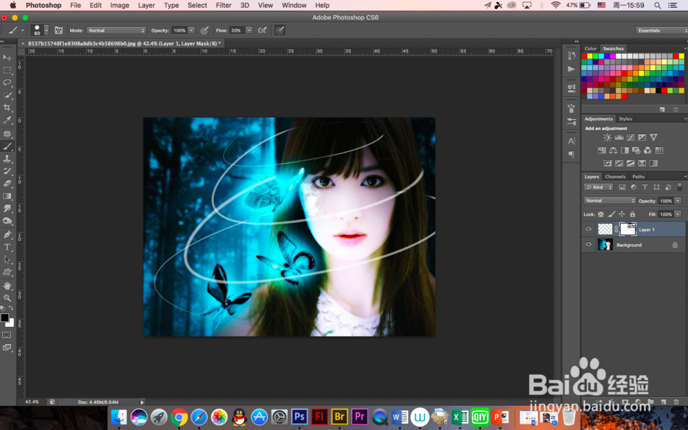 怎么用PS制作绚丽光晕
