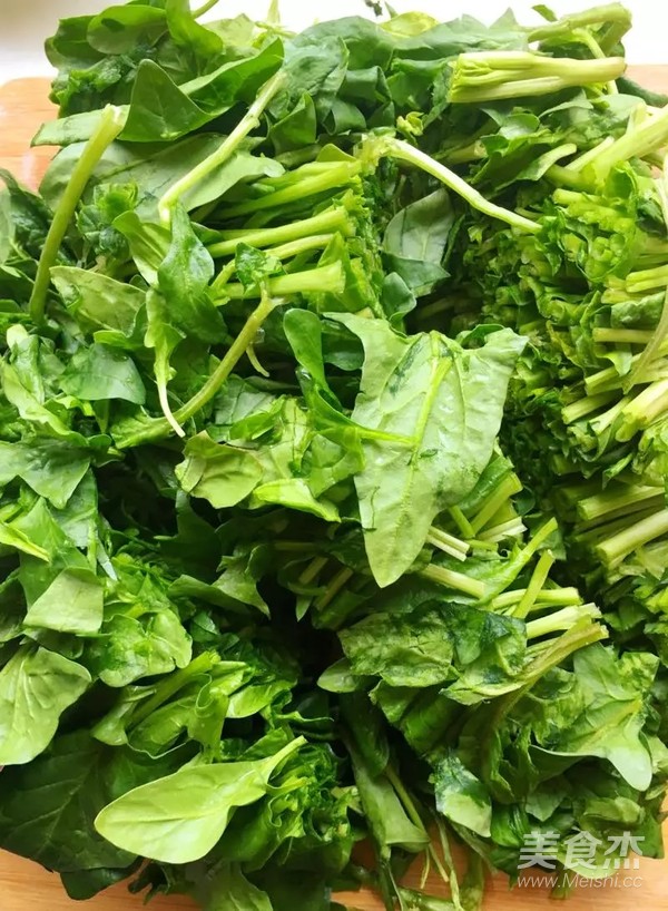 菠菜鸡蛋炖粉条