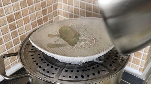 嫩豆腐虾皮蒸蛋