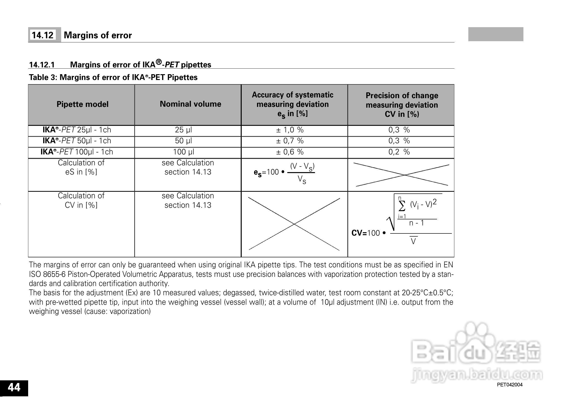 IKA IKA®-PET 100µl 定量移液器使用说明书:[5]