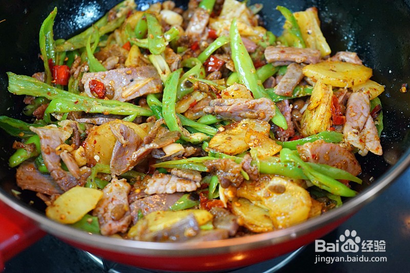 青椒豆豉炒腊肉的做法