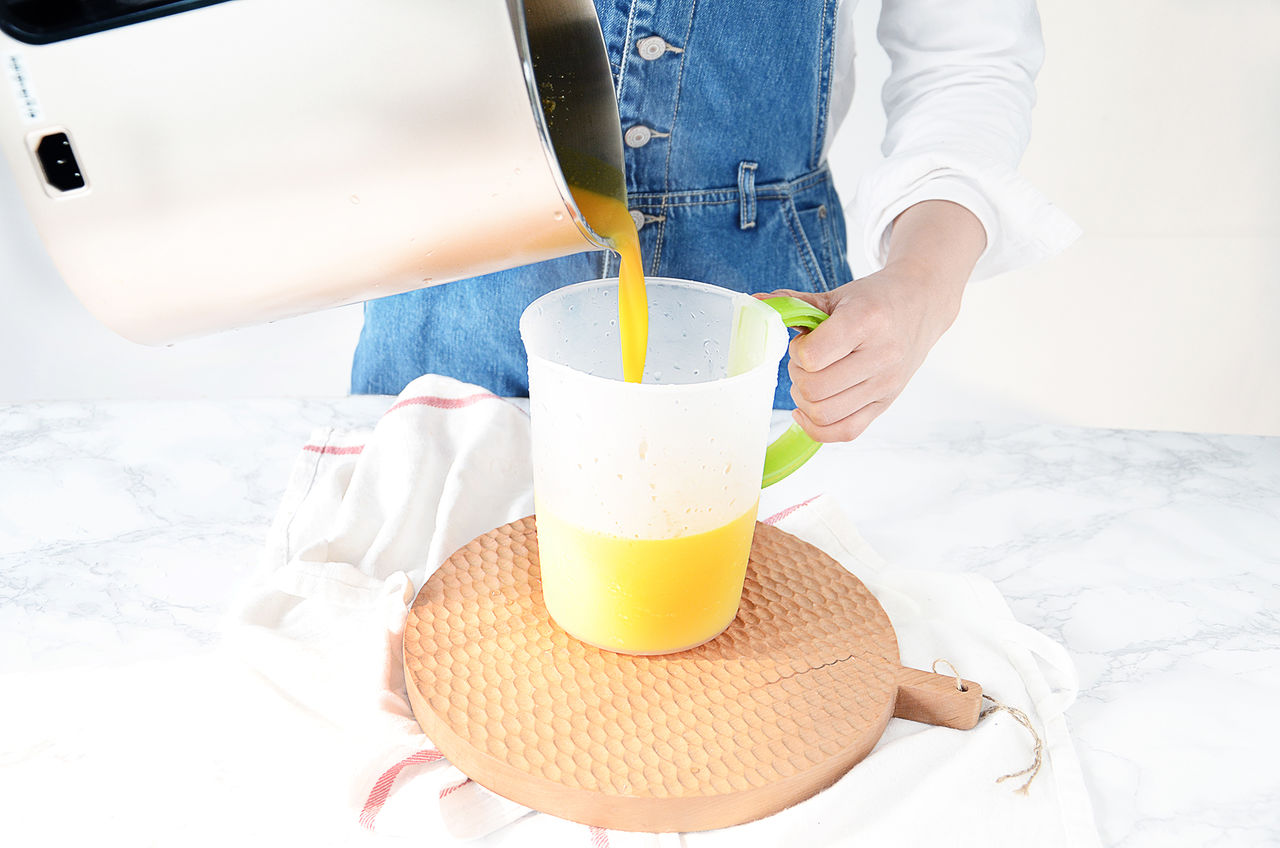 感受幸福从自制开始——润肤田园豆浆的做法!