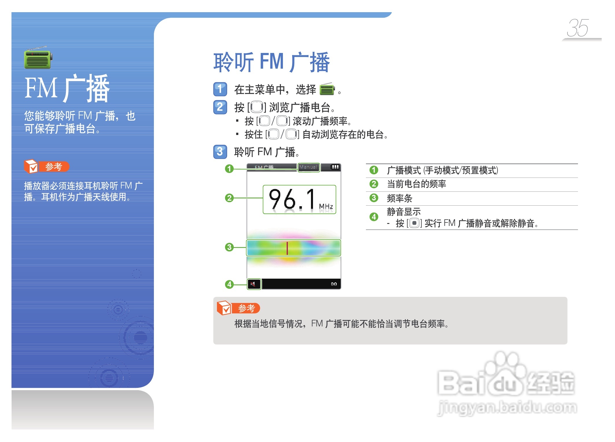 三星YP-R0AS MP4播放器使用说明书:[4]