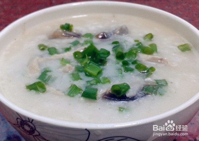 家制——皮蛋瘦肉粥