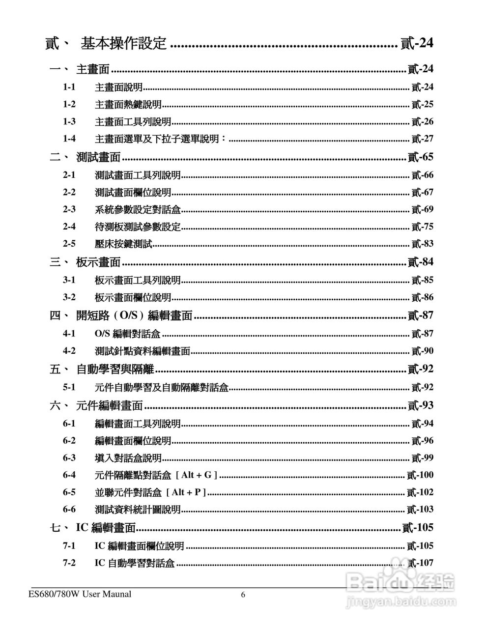 东之源 ES680W ES780W ICT在线测试仪操作手册:[1]