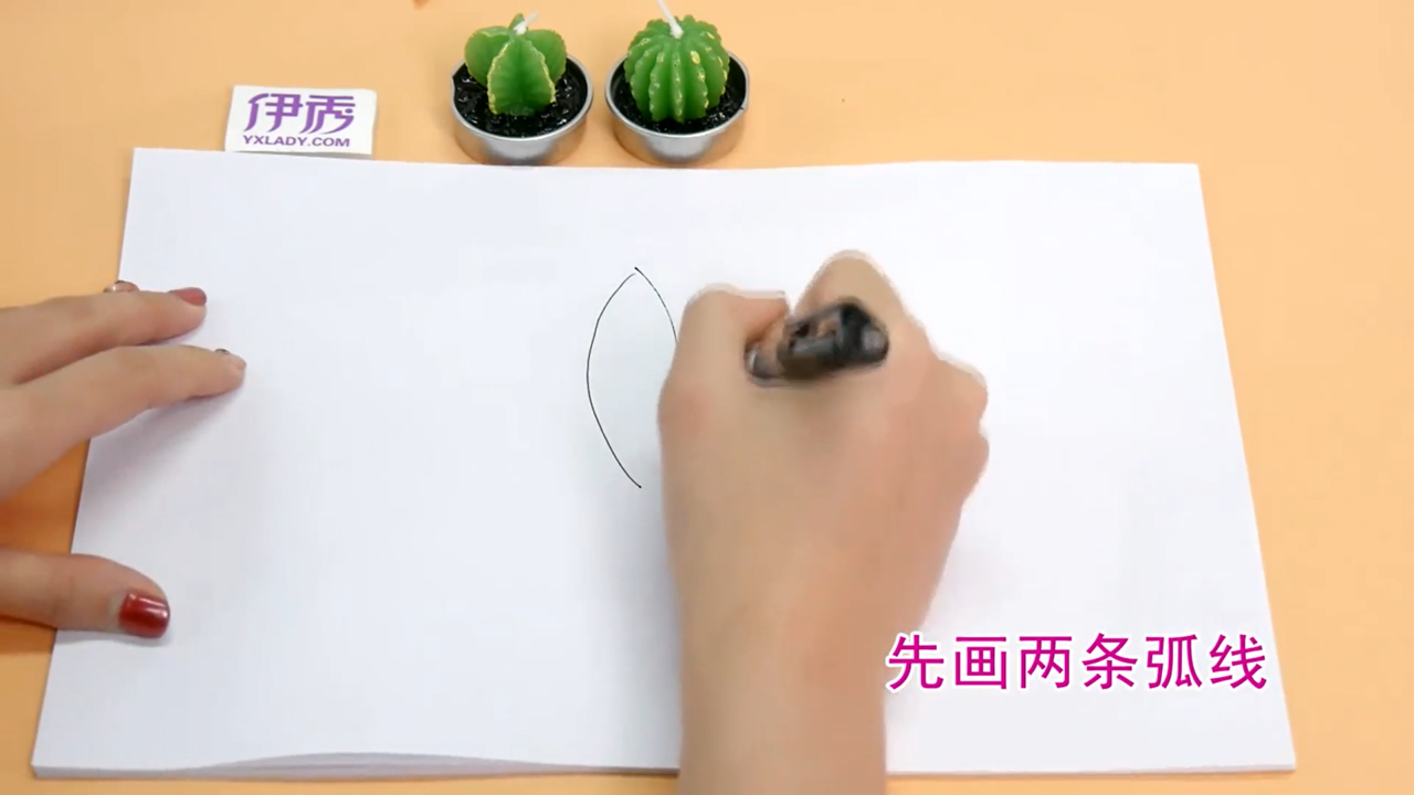 蝴蝶简笔画教程