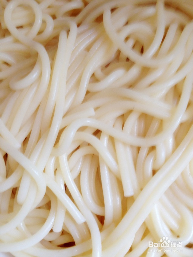 培根玉米意面的做法