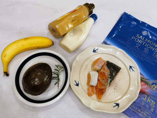 三文鱼牛油果塔塔