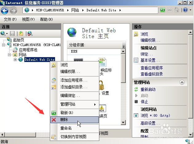 Windows Server安装IIS服务